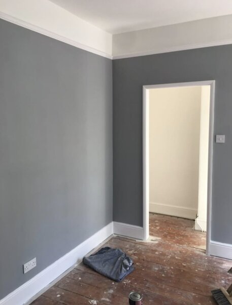 Amenajari interioare, zugrav